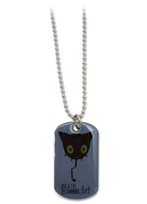Blue Exorcist Coal Tar Dog Tag Anime Cosplay Necklace GE-80545