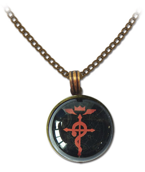 Full Metal Alchemist Brotherhood Icon Symbol Anime Necklace GE-36364