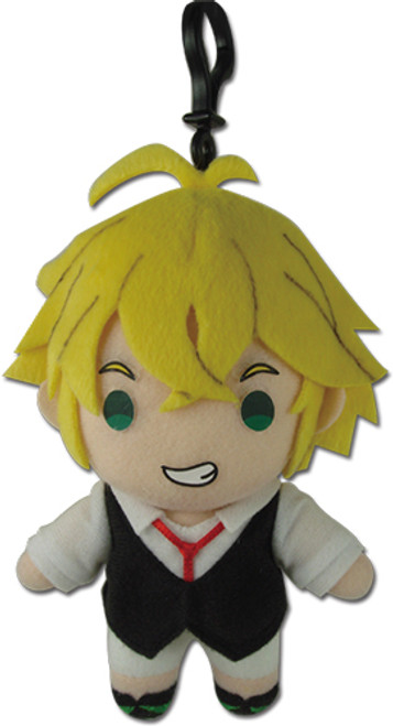 The Seven Deadly Sins Meliodas Anime 5-Inch Toy Plush Keychain GE-52257