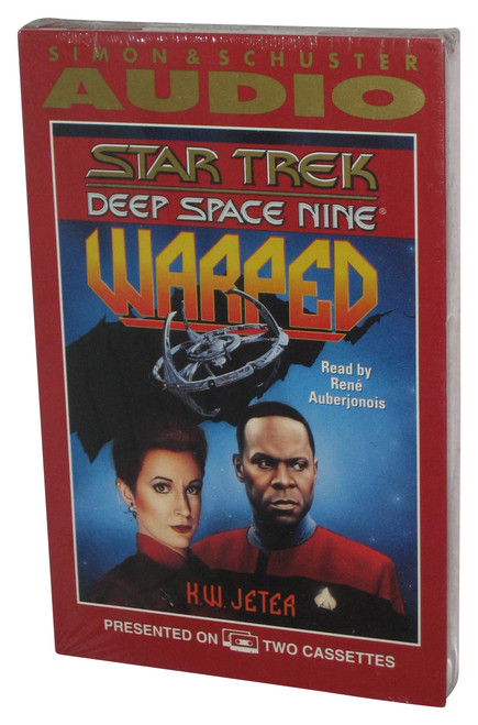 Star Trek Deep Space Nine Warped Audio Cassette Box Set - (KW Jeter)