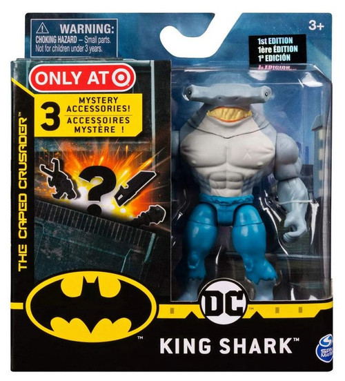 DC Batman Caped Crusader King Shark (2020) Spin Master 4-Inch Figure