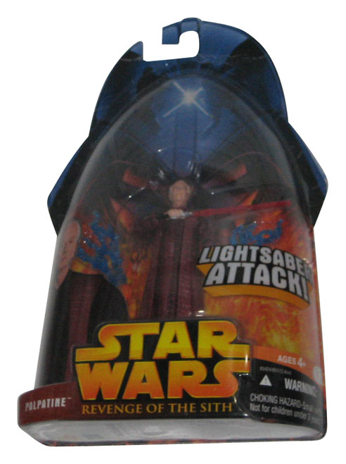 Star Wars Episode III Revenge of The Sith (2005) Palpatine Lightsaber Attack Figure