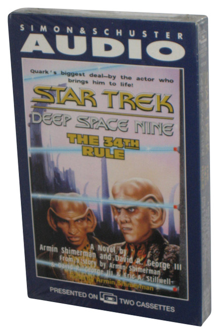Star Trek Deep Space Nine: The 34th Rule Audio Cassette Box Set - (Armin Shimerman)
