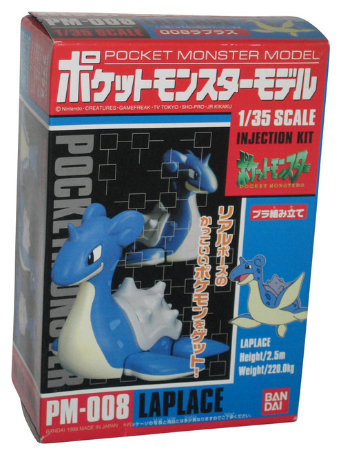 Pokemon Lapras (1998) Bandai Injection 1/35 Scale Model Kit Figure PM-008