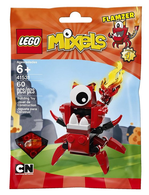 LEGO Mixels Flamzer Building Toy Figure Set 41531