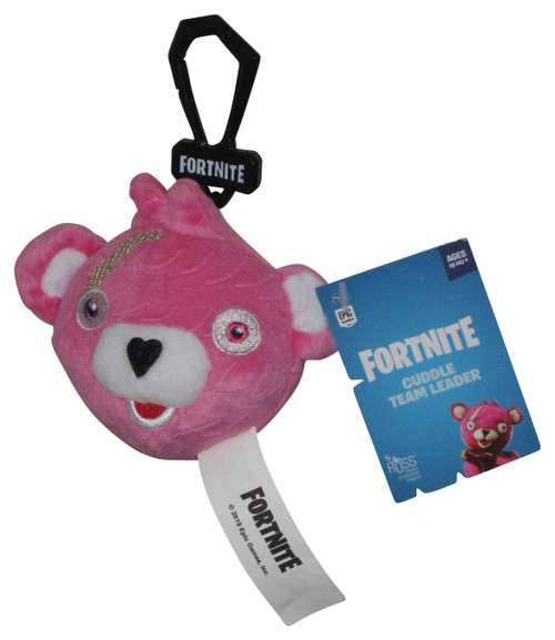 Fortnite Pink Cuddle Team Leader Russ (2019) Jazwares Plush Keychain