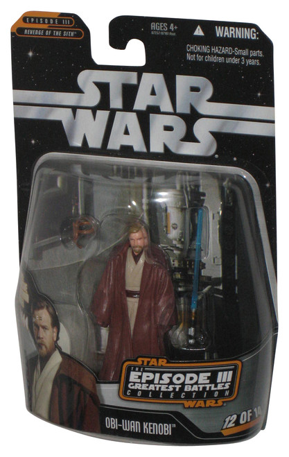 Star Wars Episode III Greatest Battles #12 Obi-Wan Kenobi Figure