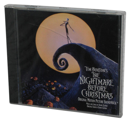 Disney The Nightmare Before Christmas Original Motion Picture Soundtrack Music CD