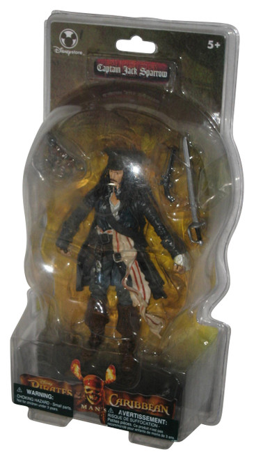 Disney Store Pirates of The Caribbean Captain Jack Sparrow 6-Inch Figure