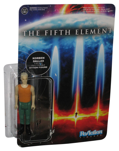 The Fifth Element Korben Dallas (2015) Funko Reaction 3.75 Inch Figure - (Missing Accessory)