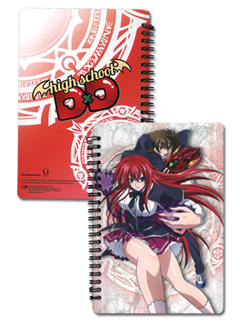 High School DXD Issie & Rias Anime Spiral Notebook GE-43180