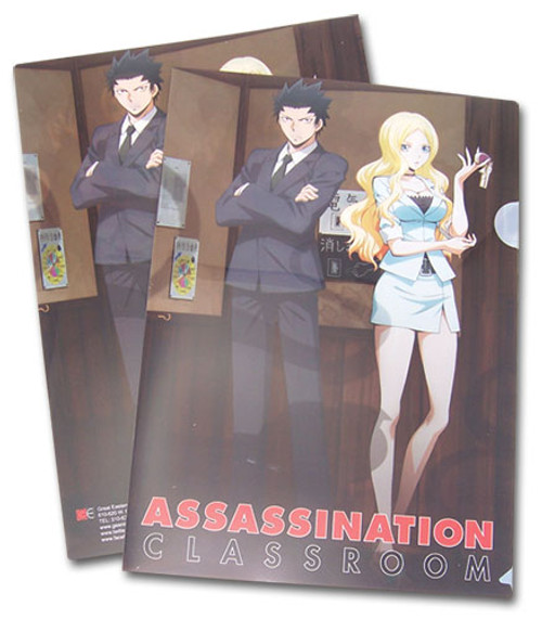 Assassination Classroom Karasuma & Irina Anime File Folder GE-26369