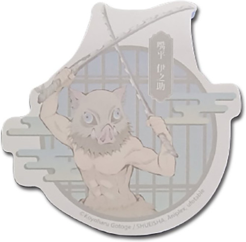 Demon Slayer Inosuke Anime Die-Cut Memo Pad GE-72743