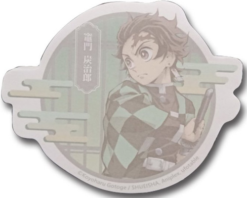 Demon Slayer Tanjiro Anime Die-Cut Memo Pad GE-72742