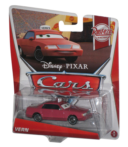 Disney Pixar Cars Movie Vern Rust-Eze Red Racing Toy Car