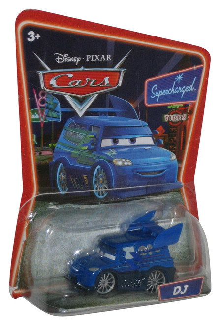 Disney Pixar Cars DJ Blue Hip Hop Supercharged Die-Cast Toy Car