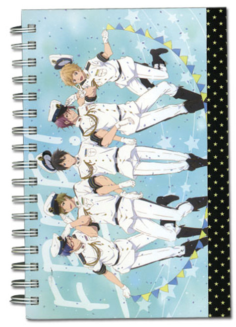 Free! Characters Navy Anime Hardcover Notebook GE-43512