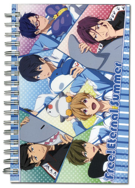 Free! Characters With Doll Anime Hardcover Notebook GE-43511