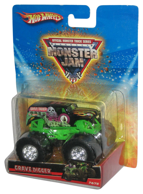 Hot Wheels Monster Jam (2008) Grave Digger Toy Truck #74/75