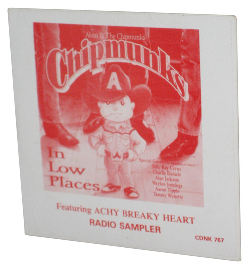 Alvin & The Chipmunks In Low Places Vintage Radio Sampler Music CD
