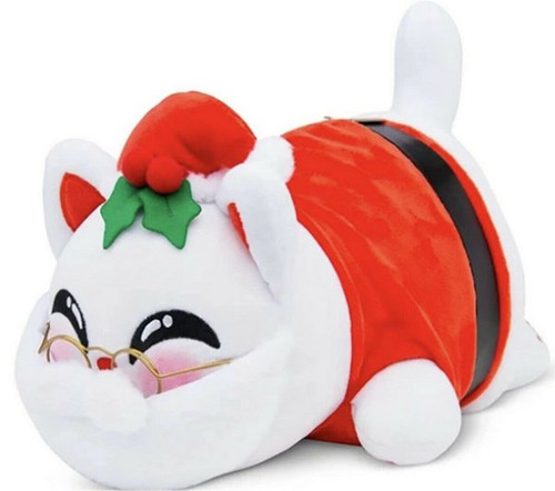 Aphmau Meemeows Christmas Santa Paws Cat Catface 12-Inch Plush Toy