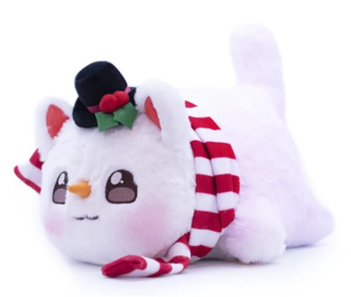 Aphmau Meemeows Christmas Snowman Catface 12-Inch Plush Toy