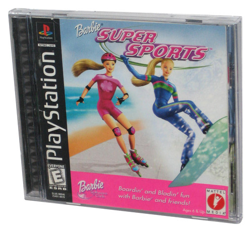 Barbie Super Sports (1999) PlayStation 1 Video Game