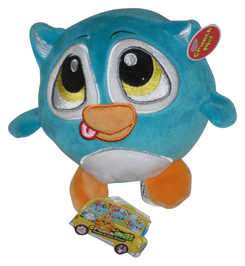 Crunchimals Animals Oracle Owl 4-Inch Crush Plush Toy