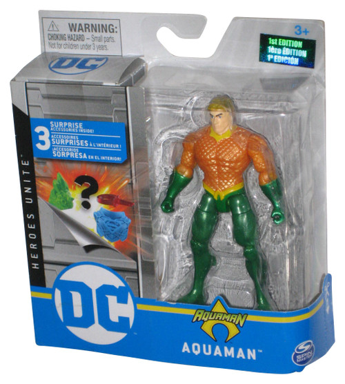 DC Aquaman Heroes Unite (2020) Spin Master 1st Edition 4-Inch Figure