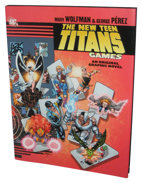 DC Comics New Teen Titans Games Graphic Novel (2011) Hardcover Book