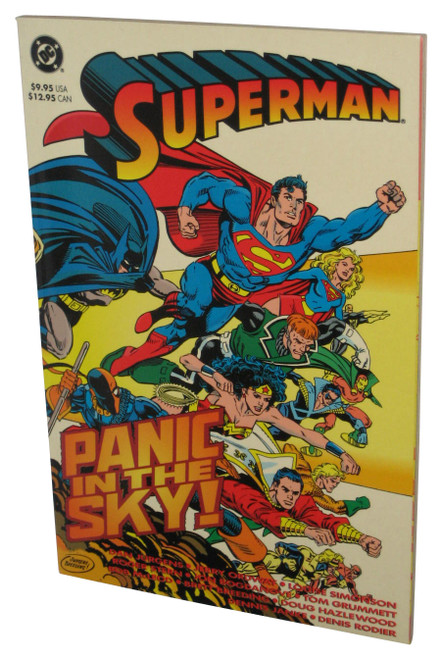 DC Comics Superman Panic In The Sky (1993) Paperback Book