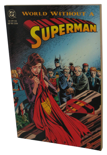 DC Comics World Without A Superman (1993) Paperback Book