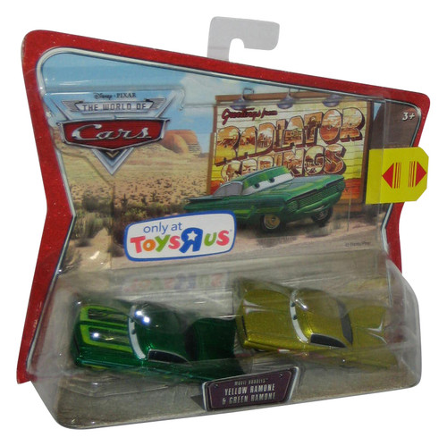 Disney Cars Movie Doubles Yellow & Green Ramone Toy Die Cast Set - (Toys R Us Exclusive)