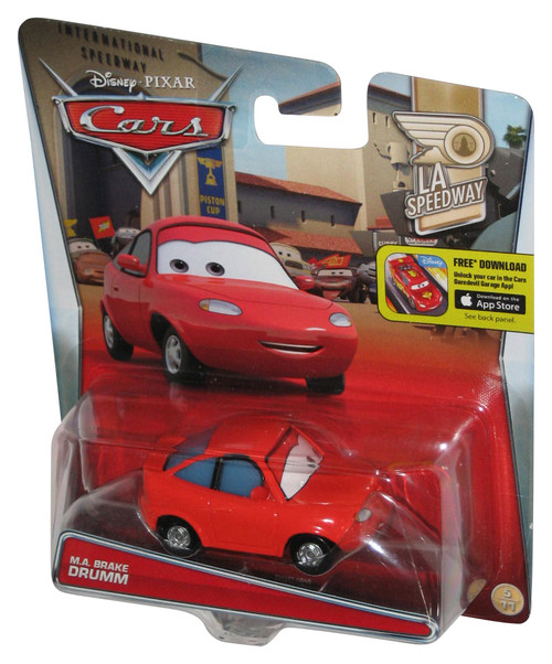 Disney Cars Movie M.A. Brake Drumm (2015) LA Speedway Toy Car 5/11