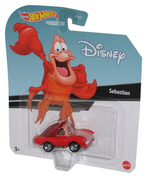 Disney Little Mermaid Sebastian (2021) Hot Wheels Character Cars Toy Car