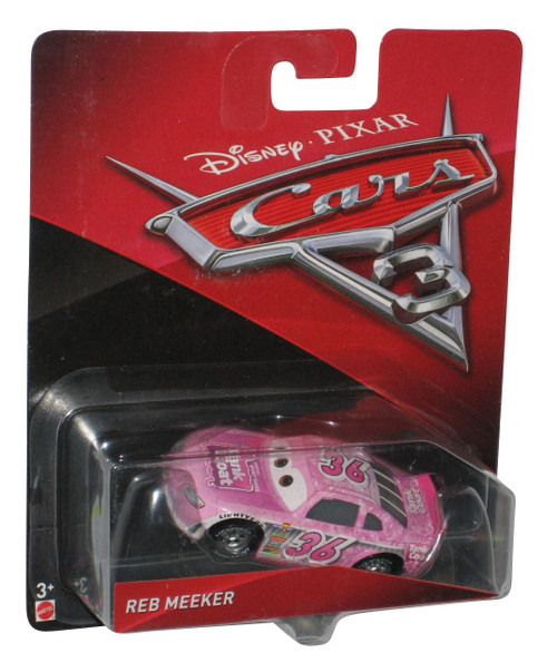 Disney Pixar Cars 3 Reb Meeker Tank Coat Pink Die Cast Toy Car