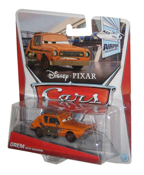 Disney Pixar Cars Airport Adventure Grem with Weapon Toy Car
