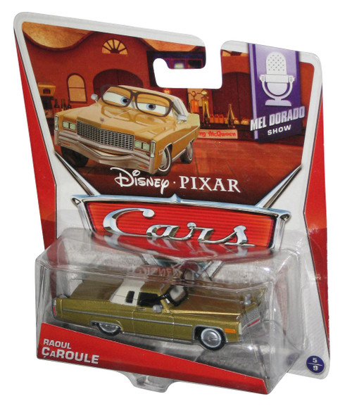 Disney Pixar Cars Mel Dorado Show (2013) Mattel Die-Cast Toy Car - (Raoul CaRoule Paper Tag Misprint)