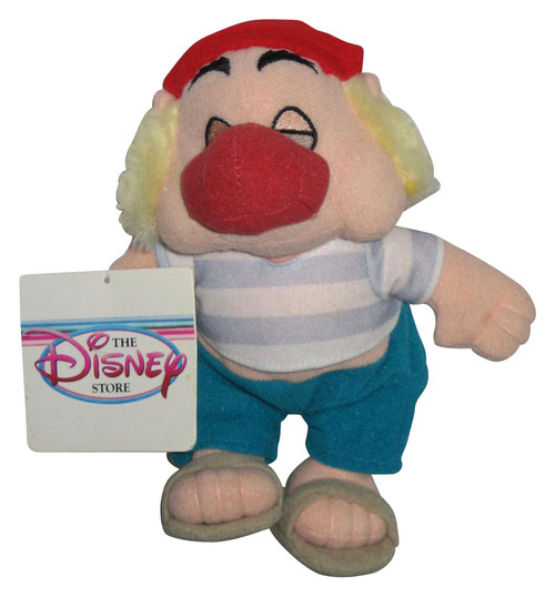 Disney Store Peter Pan Smee Pirate Bean Bag Plush Toy