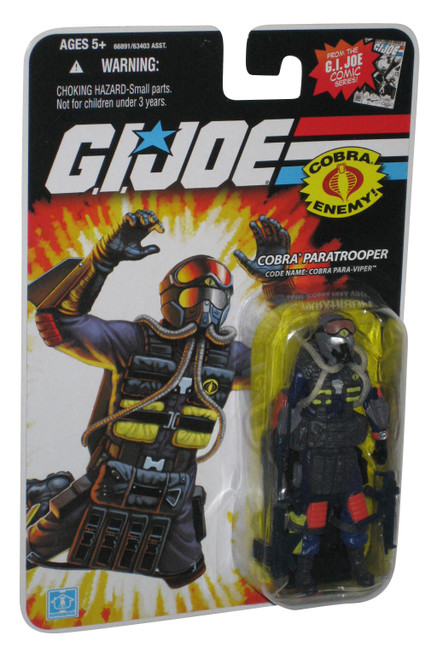 GI Joe 25th Anniversary Cobra Paratrooper 3.75 Inch Action Figure