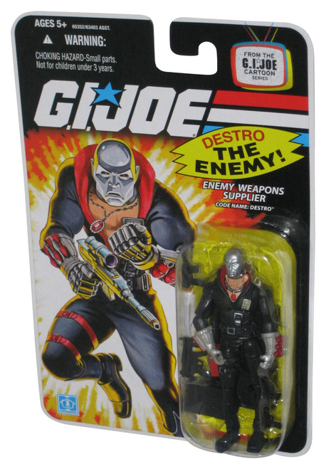 GI Joe Cartoon Series Destro The Enemy (2007) Hasbro 3.75 Inch Figure