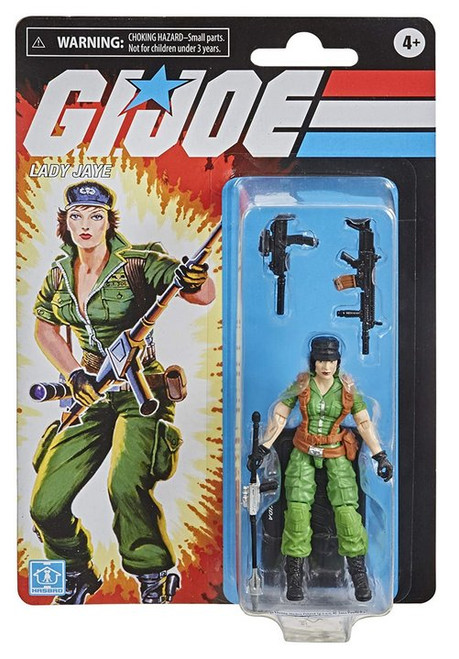 GI Joe Lady Jaye Retro Collection (2021) Hasbro 3.75 Inch Figure