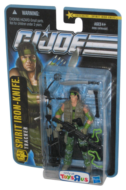 GI Joe Pursuit of Cobra Spirit Iron-Knife Tracker (2010) Hasbro 3.75 Inch Figure