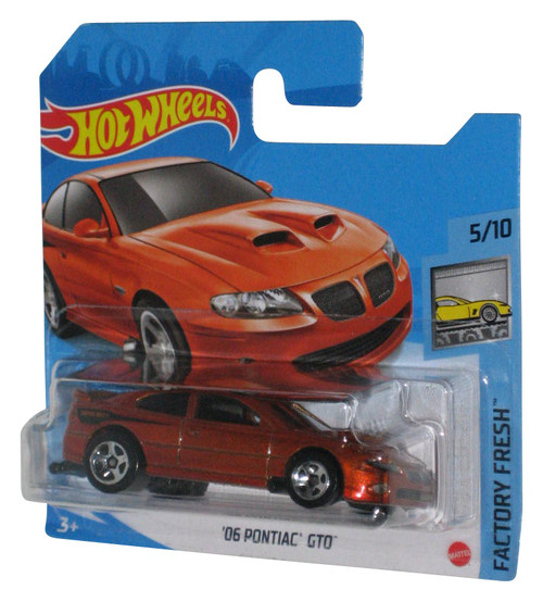 Hot Wheels '06 Pontiac GTO (2018) Factory Fresh Toy Car #5/10 - (Short Card)