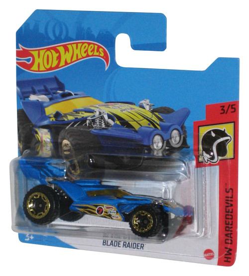 Hot Wheels HW Daredevils (2018) Blade Raider Toy Car #3/5 - (Short Card)