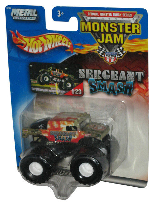 Hot Wheels Monster Jam (2002) Sergeant Smash Die-Cast Toy Truck #23