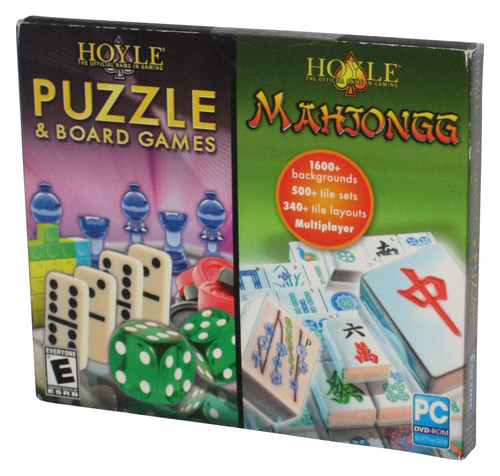 Hoyle Puzzle & Board Games and Mahjongg PC Video Game Pack