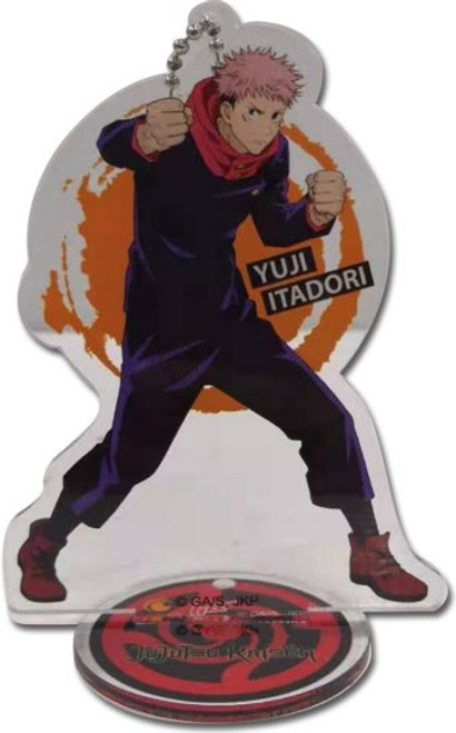 Jujutsu Kaisen Yuji Itadori Anime Acrylic Keychain w/ Stand GE-38796