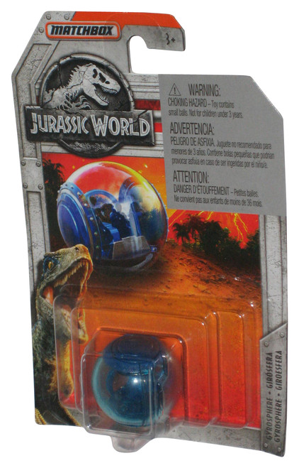 Jurassic World Gyrosphere (2017) Mattel Matchbox Toy
