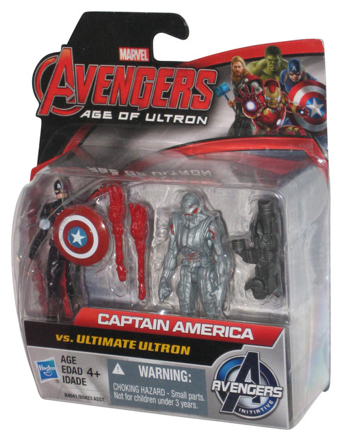 Marvel Avengers Age of Ultron Captain America vs Ultimate 2.5-inch Figure 2-Pack - (Damaged Packaging)
